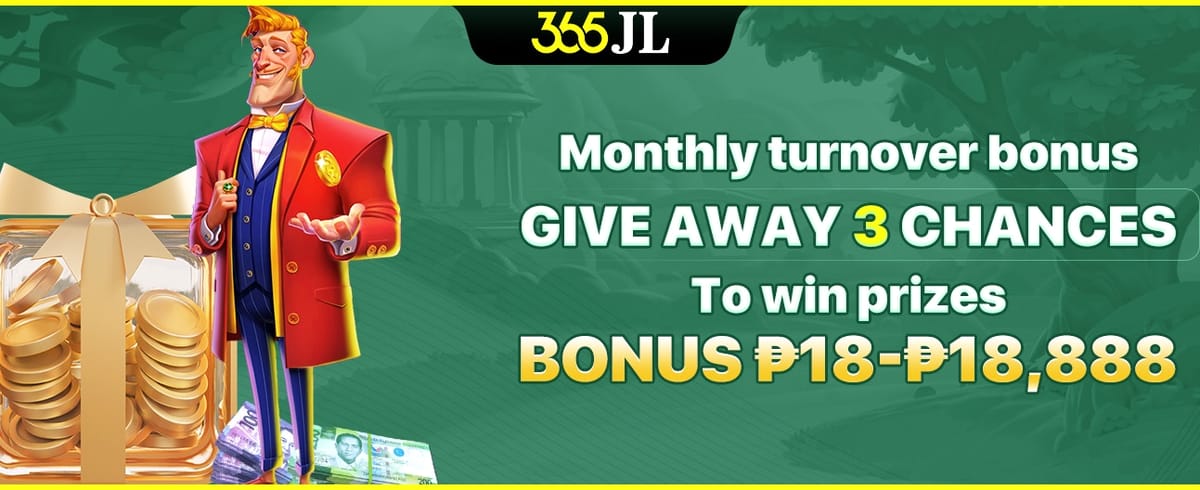 Monthly Turnover Bonus Giveaway promotion banner